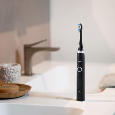 Silk'n SonicSmile Black - Elektrische Zahnbürste für Saubere und Weisse Zähne - 31.000 Vibrationen p