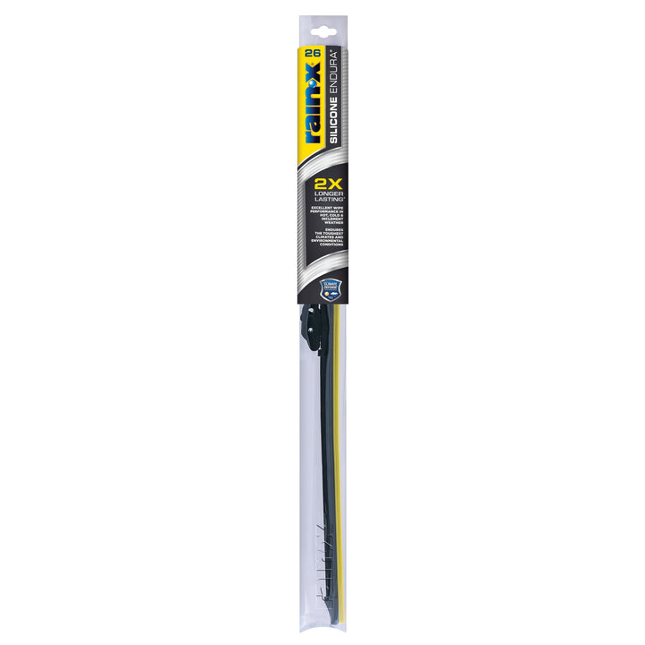 Rain-X 830126 Silikon-Endura-Wischerblätter, 66 cm Scheibenwischer (1 Stück), Auto-Ersatz-Scheibenwi