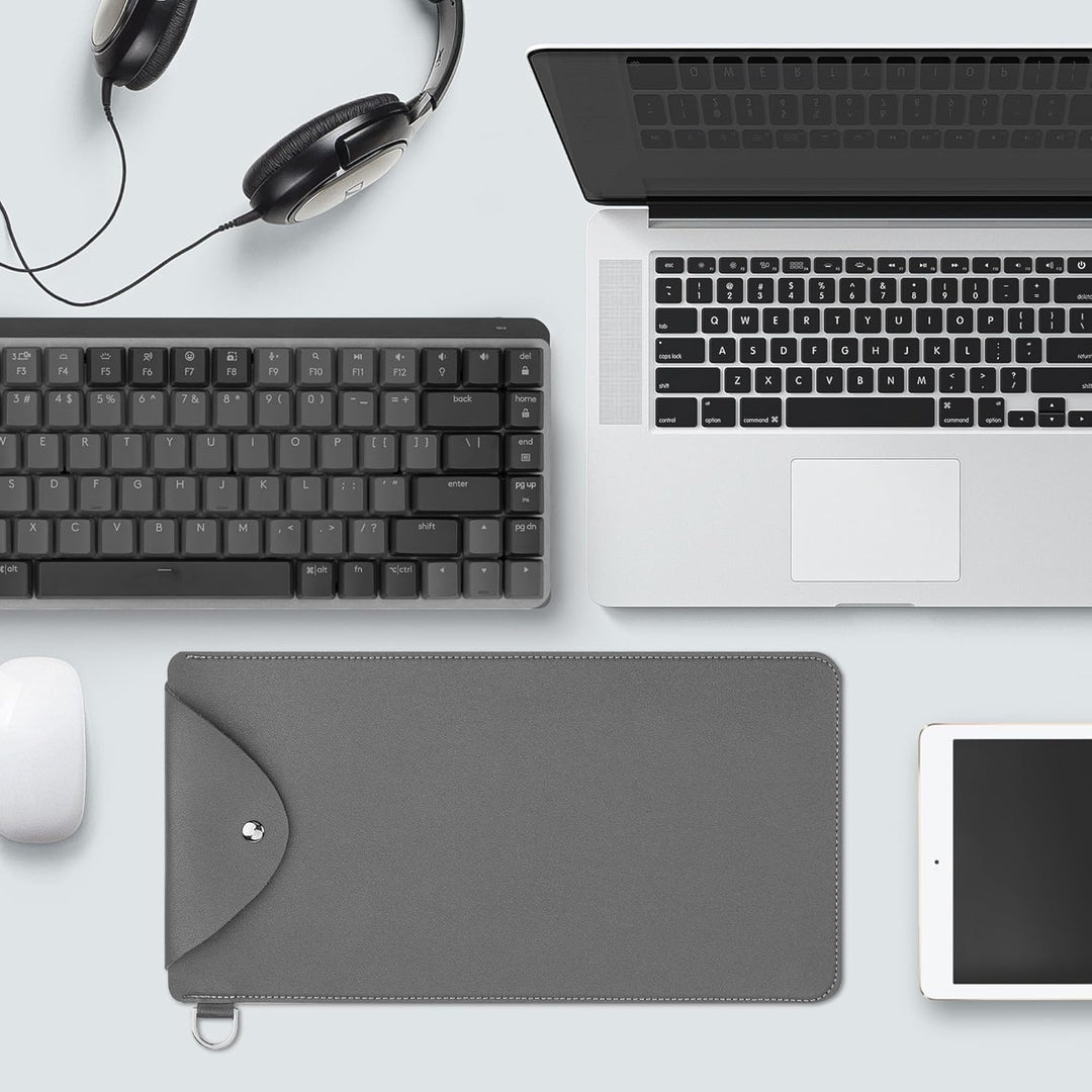 Geekria Ultra Slim Keyboards Tragetasche, kompatibel mit MelGeek O2, Flow Lite 84, Logitech MX Mecha