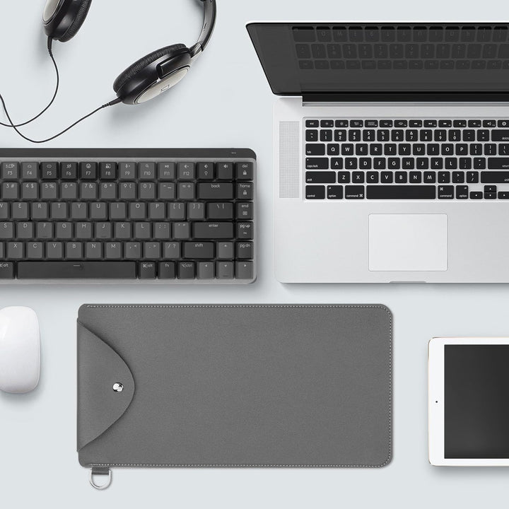 Geekria Ultra Slim Keyboards Tragetasche, kompatibel mit MelGeek O2, Flow Lite 84, Logitech MX Mecha