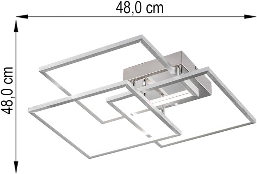 Wofi Deckenleuchte Manas 3flg