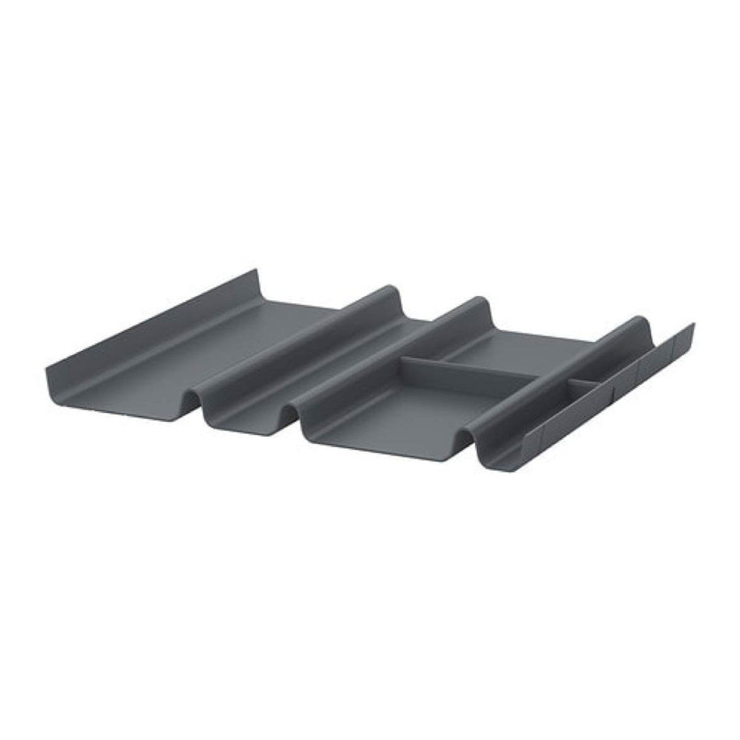 IKEA Summera Schubladeneinsatz mit 6 Fächern, anthrazit 202.224.58 Grösse 17 3/8x14 5/8"