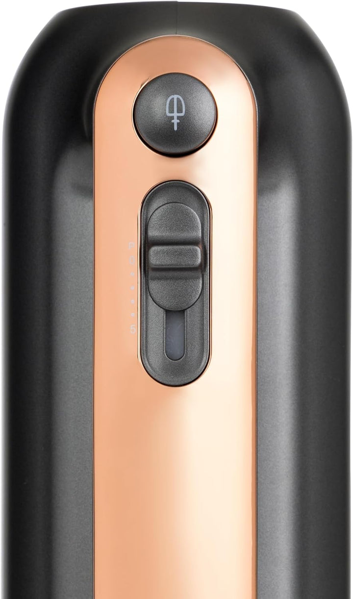 Handmixer | 400 Watt | 5 Geschwindigkeitsstufen plus Pulse | verchromtes Zubehör
