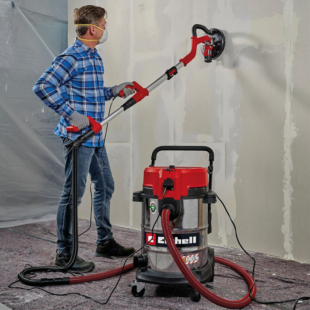 Einhell Nass-Trockensauger TE-VC 5090 SACL (1300 W, 230 mbar Saugleistung, 50 L Behälter, Staubschut