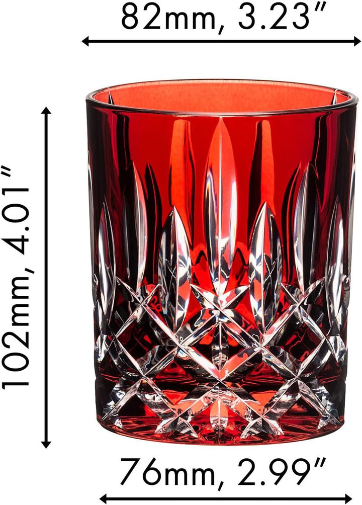 RIEDEL 1515/02 S3 R Laudon Glasbecher, 284 ml, Rot, Rot