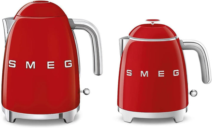 Smeg KLF05RDEU Mini Wasserkocher Rot 0.8 Liter Rot, 0.8 Liter Rot