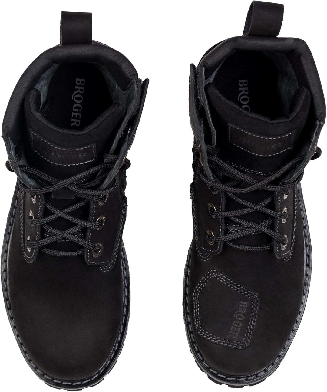BROGER Alaska II Motorradstiefel Unisex | Rindsleder | SAS-TEC Knöchelprotektoren | Verstärkte Ferse