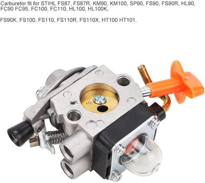 TOPINCN Vergaserset,OEM Zama Vergaser passend für STIHL FS87 FS90 HL100 HL100K FS90K FS100 FS110 FS1