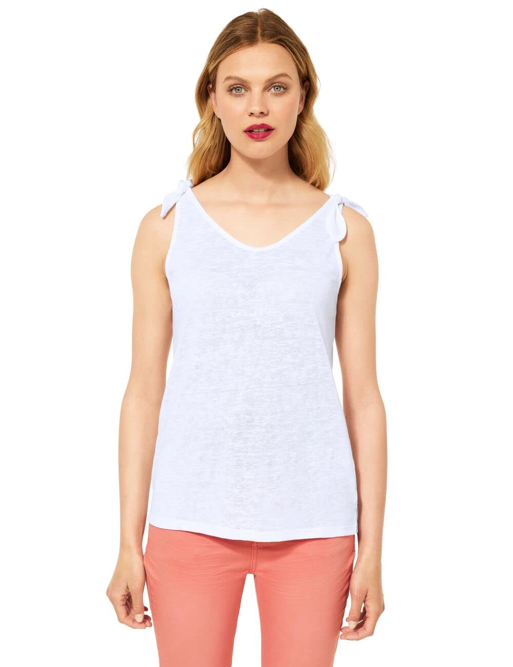 Street One Damen Sommertop A318125 40 Weiss, 40 Weiss