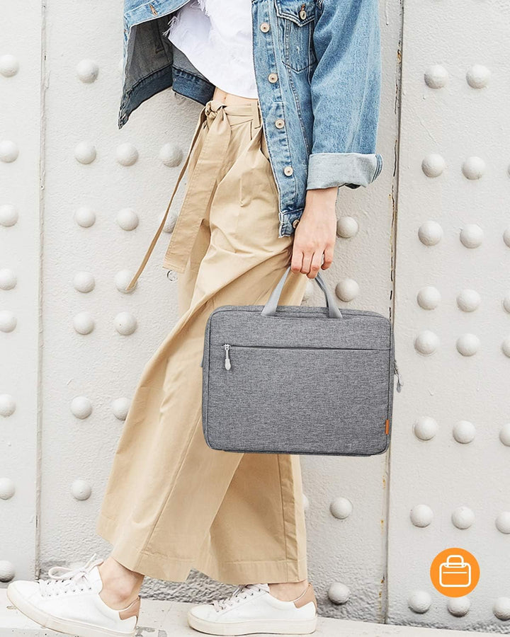 Inateck Laptoptasche Hülle kompatibel mit iPad Pro 12.9 M2 2022 M1 2021, MacBook Pro 13 M2/M1 2022-2