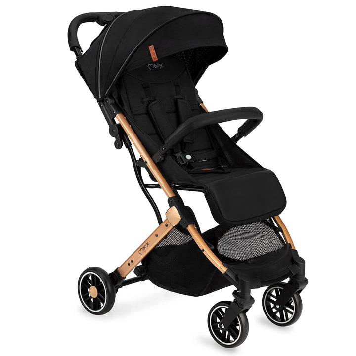 MoMi ESTELLE Kinderwagen ab 6. Monat (bis 15 kg), klappbarer Buggy mit 5-Punkt-Sicherheitsgurt, Eink