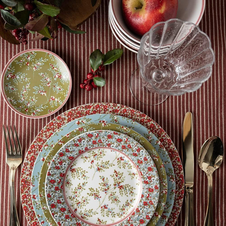 Laura Ashley Stockbridge Collectables Geschenkset 4 Dessertteller 20 cm Porzellan Dessertteller - 20