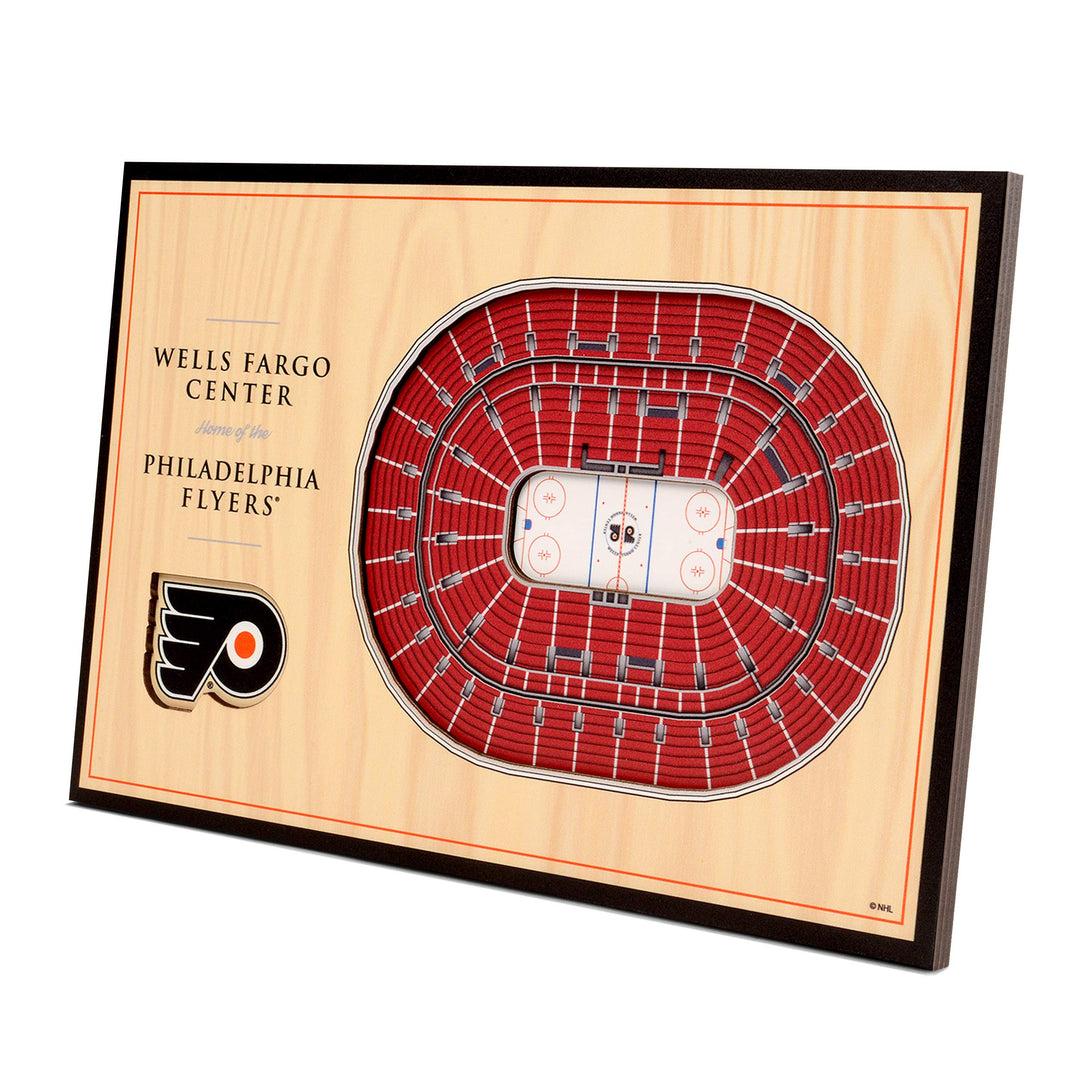 YouTheFan NHL Boston Bruins 30,5 x 20,3 cm 3D TD Garten Stadion View Display Philadelphia Flyers Des