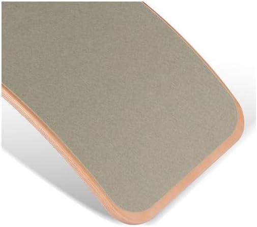Wobbel Balanceboard transparent lackiert forest grün yogaboard