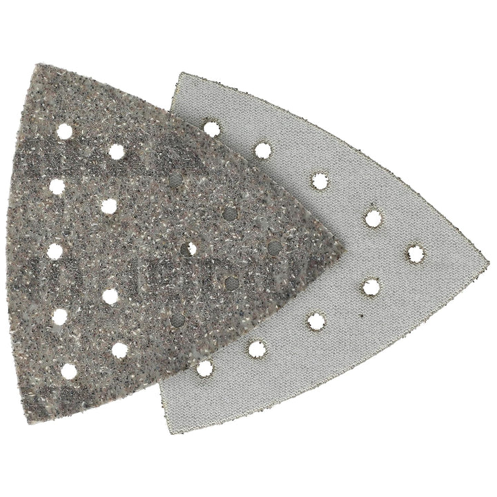Mirka Iridium Schleifdreieck Premium-Schleifpapier 93x93x93mm 15-Loch Klett, Korn 40, 50 Stk/Zum Sch