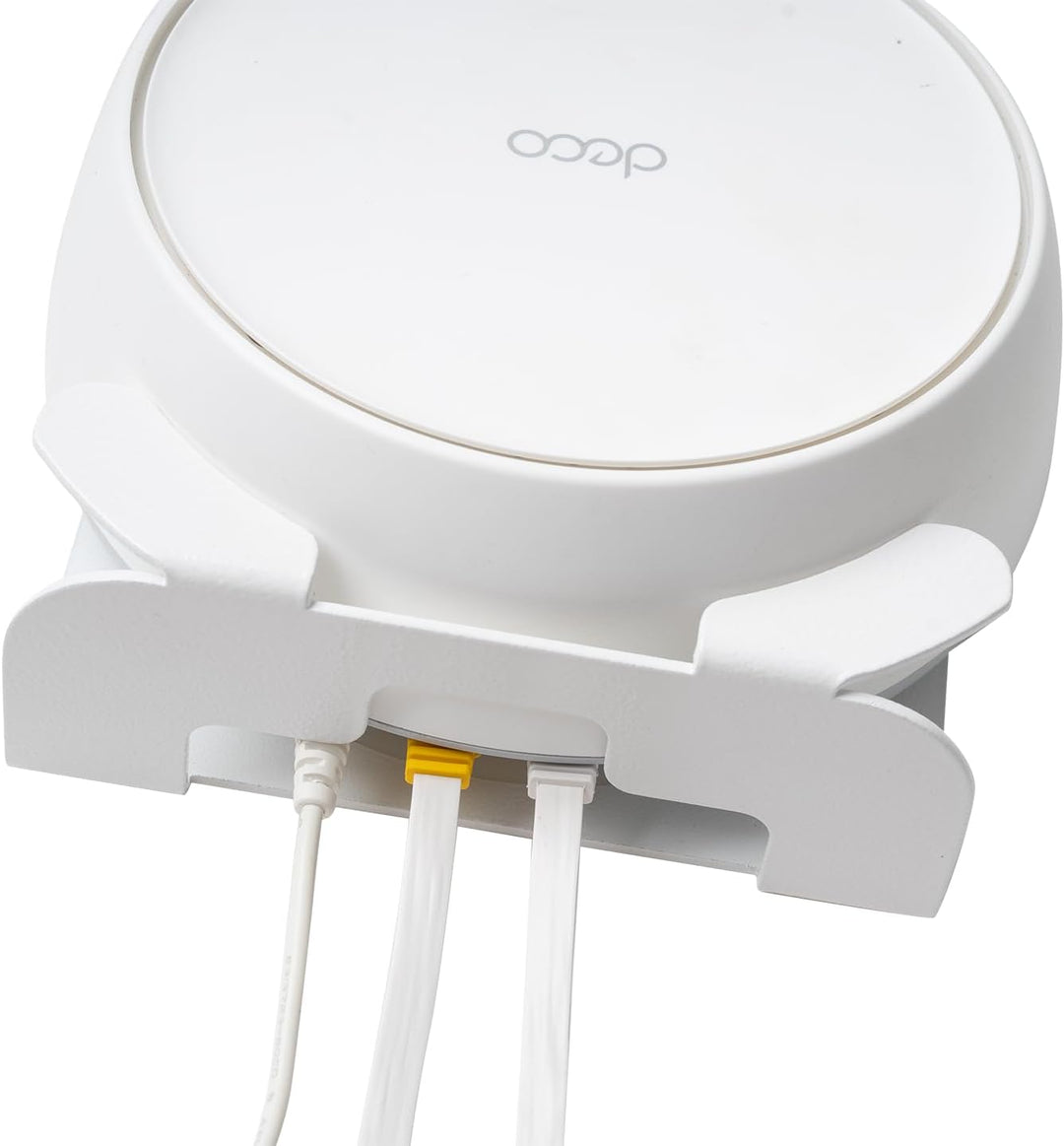 shinar Metall-Wandhalterungs-Set, kompatibel mit TP Link Deco BE23/ BE25/ BE3600/ BE5000 Mesh WiFi 7