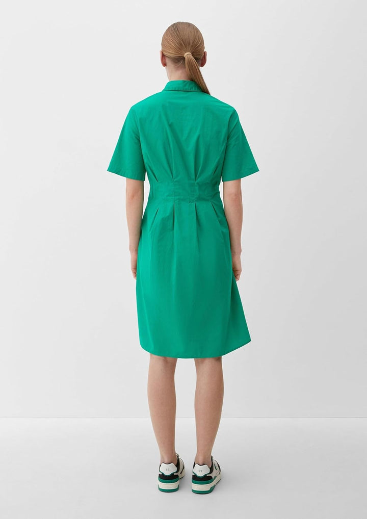 s.Oliver Kleid mit Kellerfalten 36 Grün, 36 Grün
