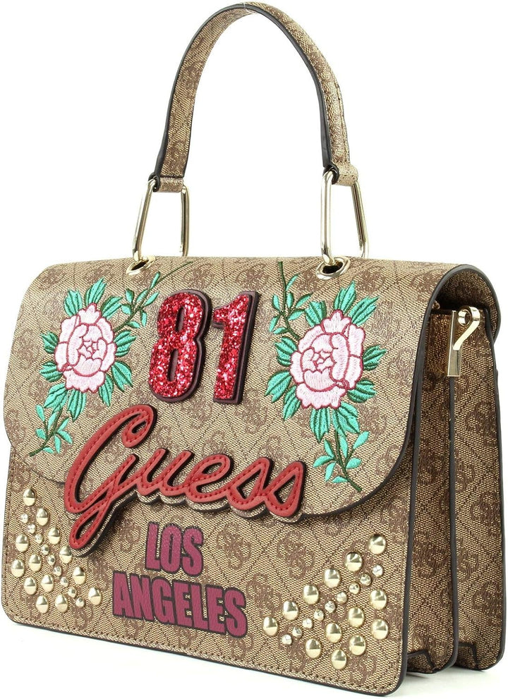 Guess Handtaschen Damen, Farbe Braun, Marke, Modell Handtaschen Damen HWEL71 Braun