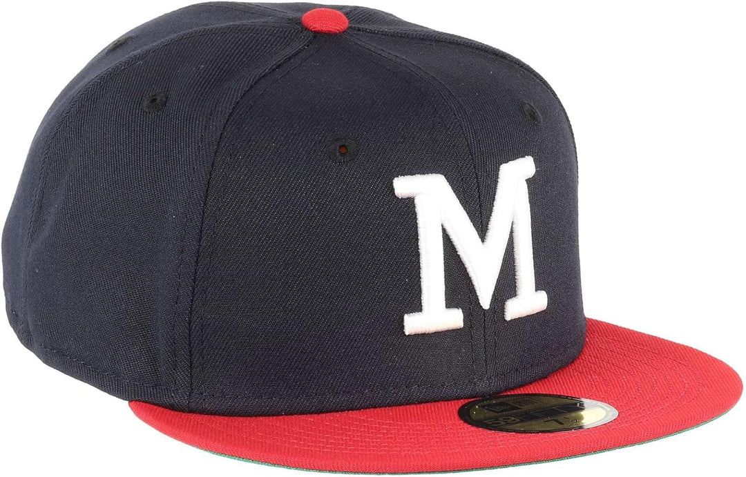New Era 59Fifty Cap MLB Basecap Baseball Fitted Kappe 63-64 5950-Brewers-Navy#29637, 63-64 5950-Brew