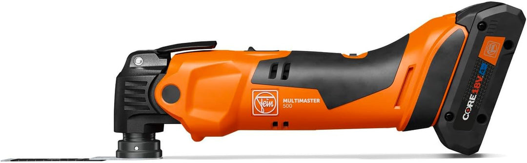 FEIN Multimaster AMM 500 Plus 2.0 Ah NYLON BAG EDITION, Set mit 18 Zubehören. Kompatibel mit AMPShar