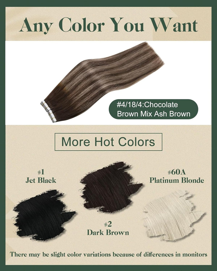 Ugeat Tape in Extensions Echthaar Kurz 30cm Remy Tape Extensions Echthaar Ombre Tape in Extensions D