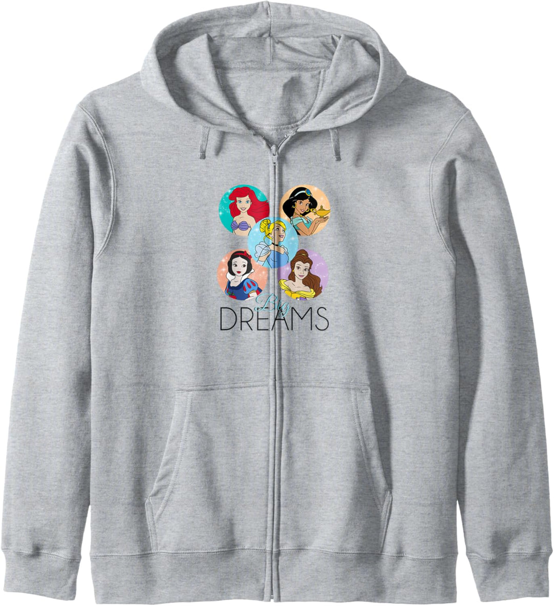 Disney Princess Big Dreams Sparkle Character Bubbles C1 Kapuzenjacke