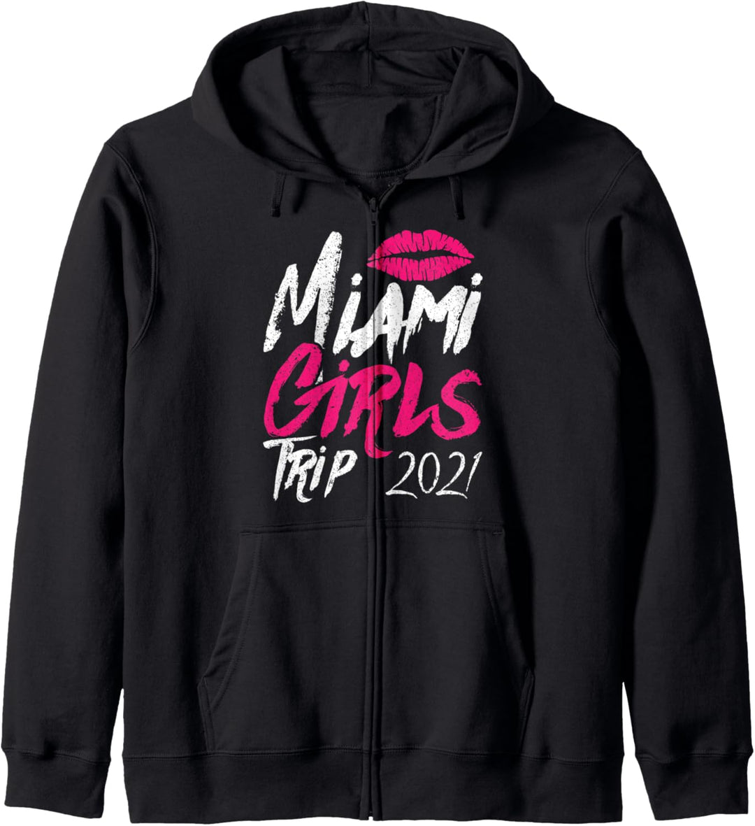Miami Girls Trip 2021 Road Trip Vacation Getaway Weekend Kapuzenjacke