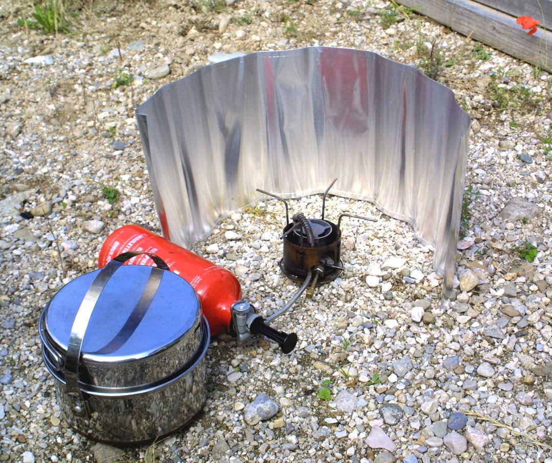 Coghlan Relags Alu, Rollbar Windschutz 18 x 50 cm Silber, 18 x 50 cm Silber