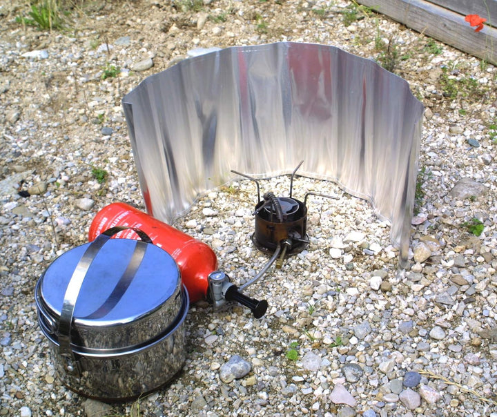 Coghlan Relags Alu, Rollbar Windschutz 18 x 50 cm Silber, 18 x 50 cm Silber