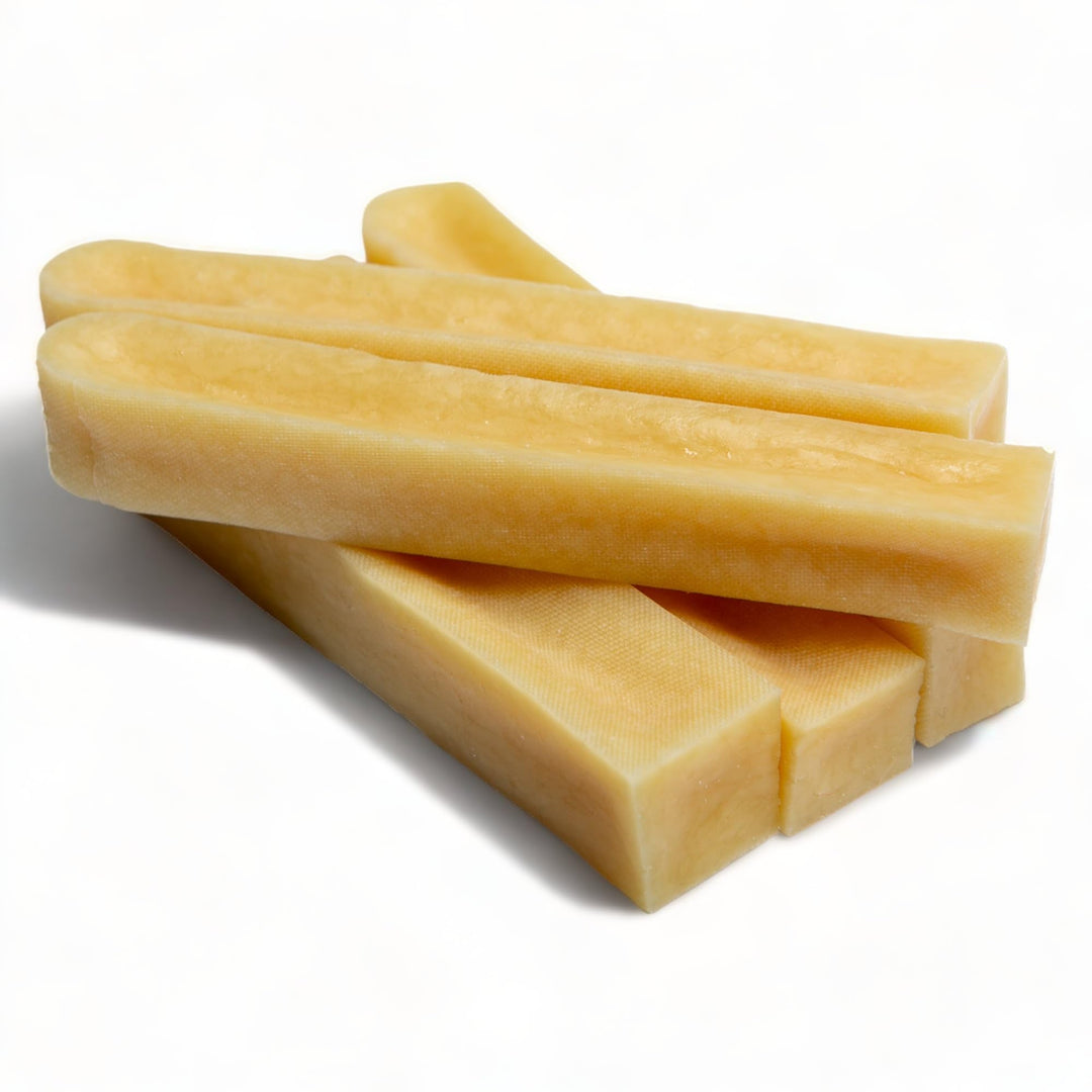 Natürliche Käse Kauknochen für Hunde - Sehr Schmackhafte, Harte und Haltbare Natürliche Kauknochen W