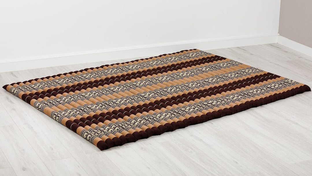 Asia WOHNSTUDIO livasia Rollmatte XXL breit Doppelbett - 200x145x4,5cm - Gästebett Gästematratze 2 P