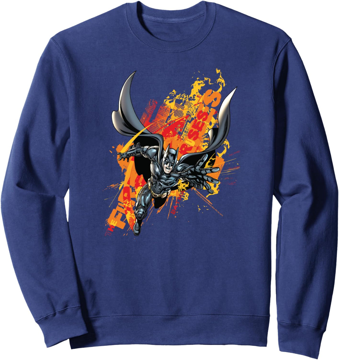 Batman Dark Knight Rises Fire Rises Gotham Sweatshirt