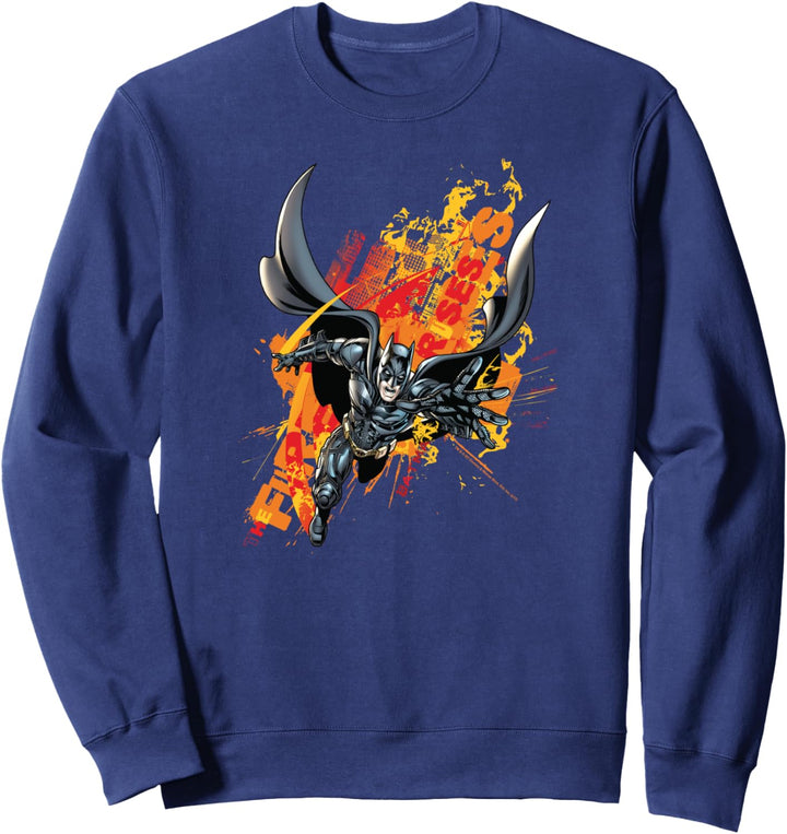 Batman Dark Knight Rises Fire Rises Gotham Sweatshirt