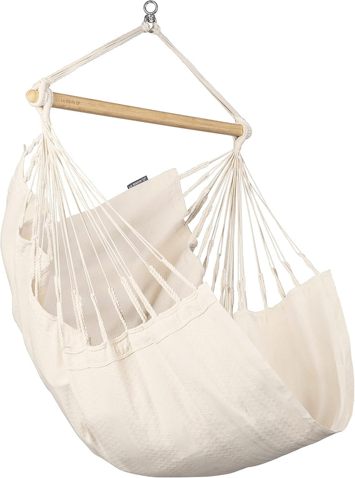 La Siesta®- Habana Hängesessel Basic Size für Entspannung & Stil: 360° Drehgelenk, hochwertiges Bamb