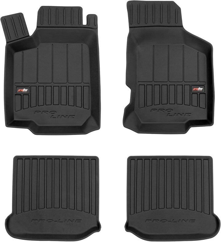 SMK Gummimatten auto fussmatten Satz passend für Skoda Octavia I 1996-2010 Erleben Sie einen neuen S