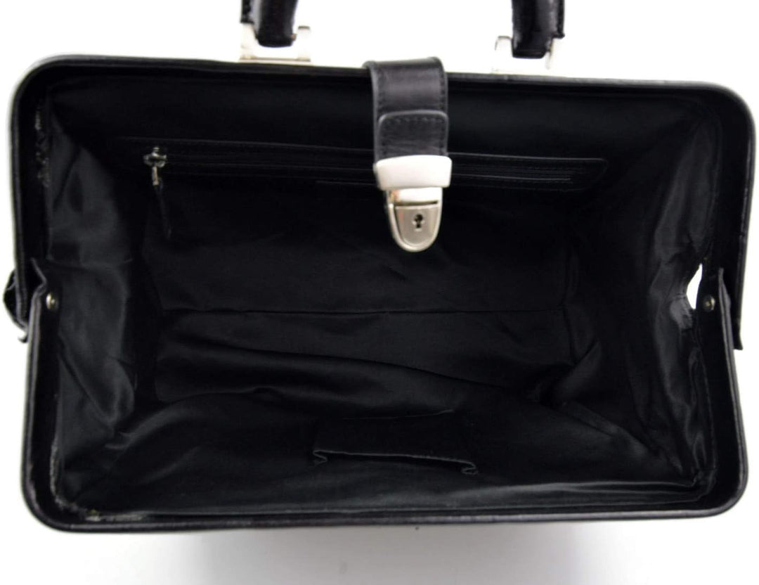 Leder doctor bag arzttasche leder umhängetasche briefträger aktentasche messenger schwarz ledertasch