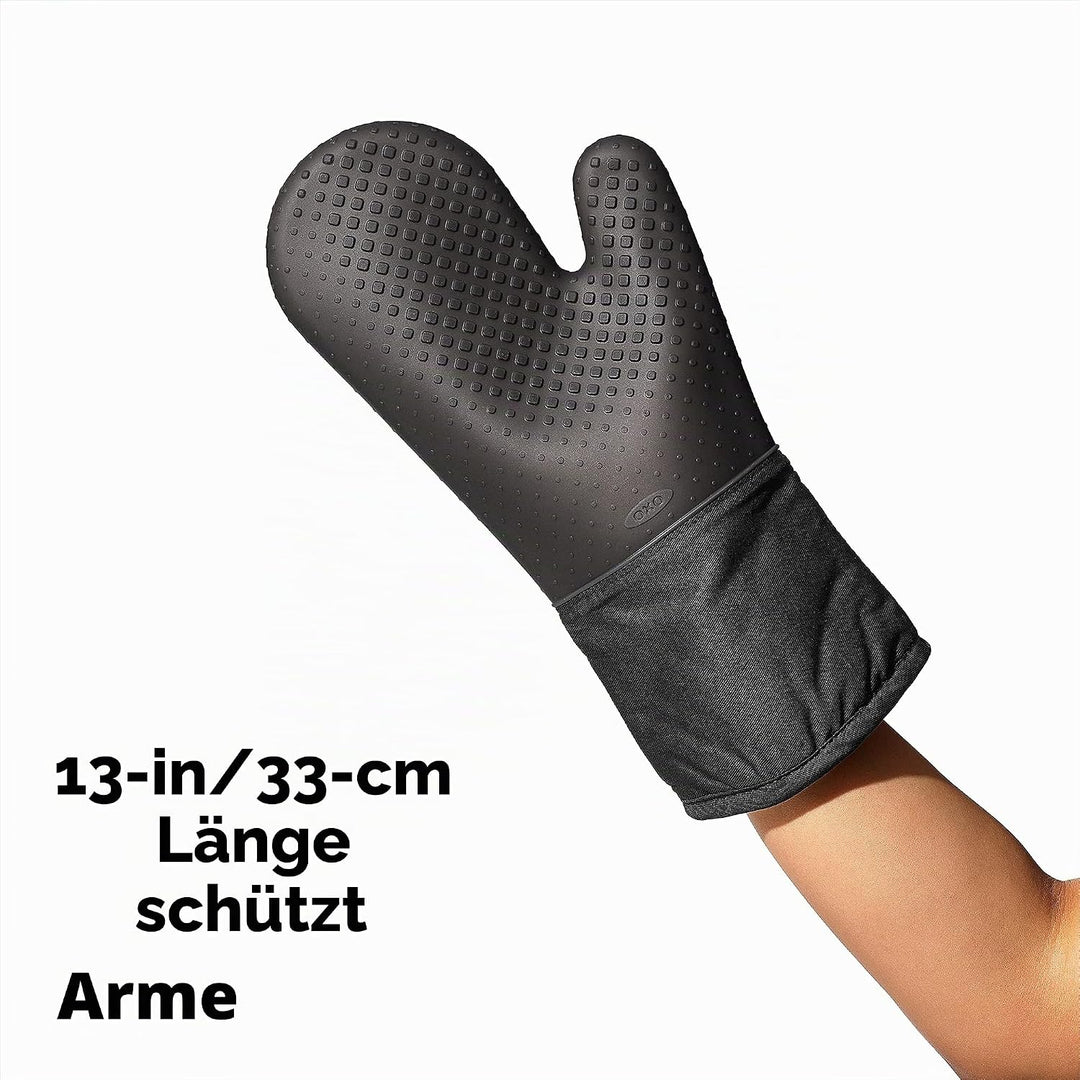 OXO Good Grips Silicone Oven Mitt - Black, Mitt - Black