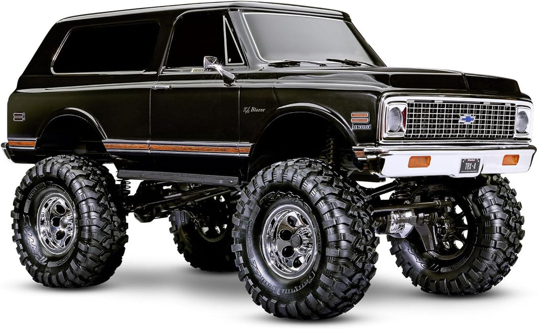 Traxxas TRX-4 Chevrolet Blazer 1972 High Trail schwarz ohne Akku NI Ladegerät 92086-4-BLK
