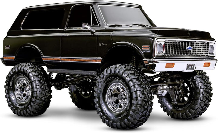 Traxxas TRX-4 Chevrolet Blazer 1972 High Trail schwarz ohne Akku NI Ladegerät 92086-4-BLK