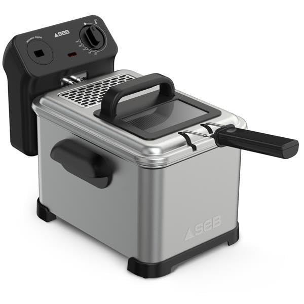 Seb Friteuse 4l 2400w Edelstahl/schwarz fr506d00
