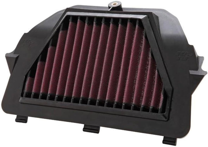 K&N YA-6008R Motorrad Luftfilter, Rot