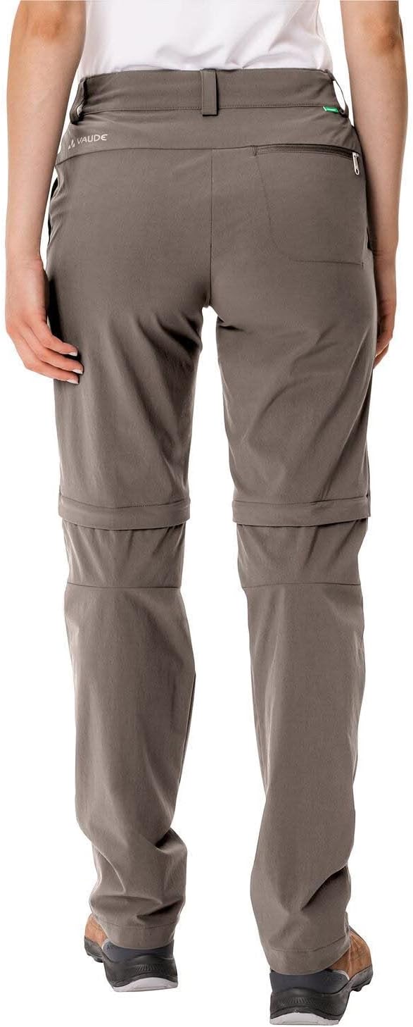 VAUDE Wanderhose Damen Farley Stretch Zip-Off Hose II, wasserabweisende Zip-Off Trekkinghose, bequem