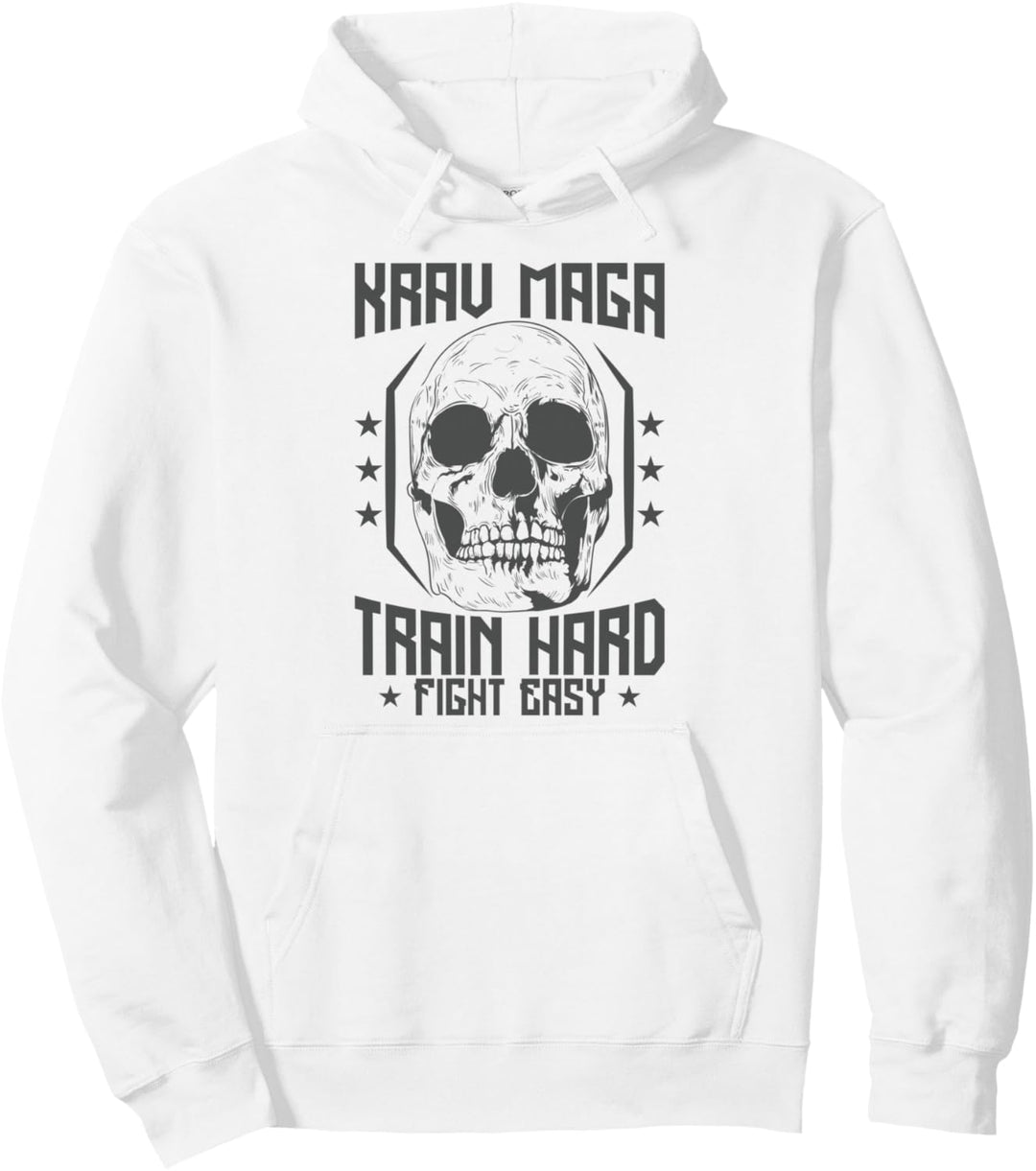 Krav Maga Zug Schwer Kampf Leicht Pullover Hoodie