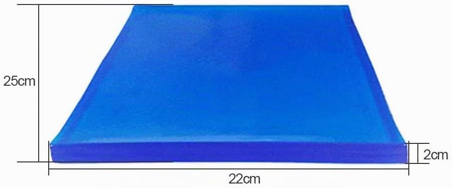 POFET Komfort Motorrad Sitz Gel Pad Stossdämpfer Matten Kissen Zubehör Motorrad Sitz Kissen (25 x 25