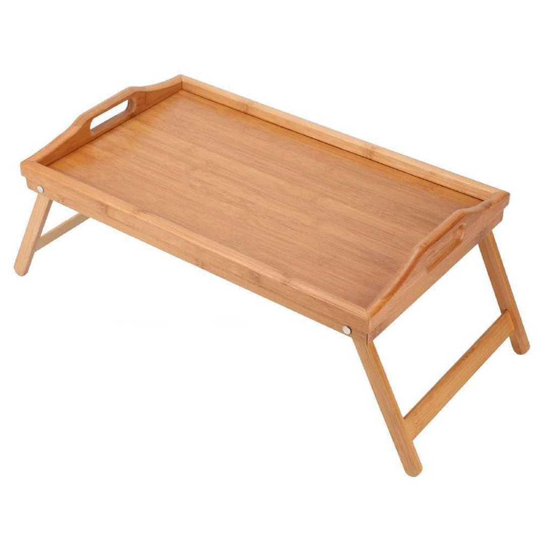 FrüHstüCkstablett FrüHstüCkstisch Mit Tischbeine Klappbar Tablett Bett Auch Als Lapdesk Notebook Bet