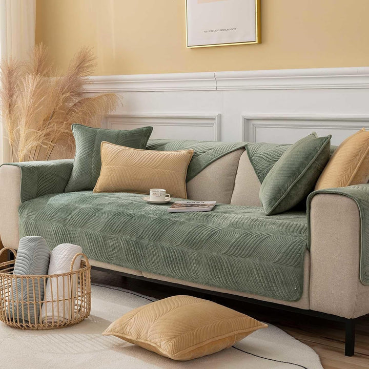 MTHGH Sofabezug Ecksofa l Form Wasserdicht，sofaschoner rutschfest Hund Katze Couch Überzug Ecksofa u