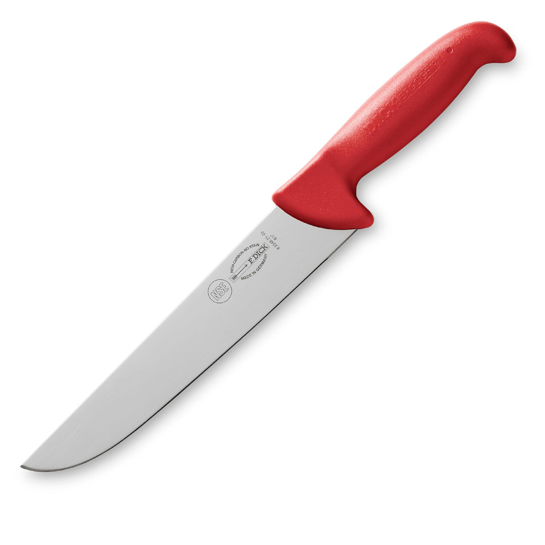 F. DICK Blockmesser / Hackmesser ErgoGrip (Klinge Messer 21 cm, Messerstahl rostfrei, 56 HRC) - 8234