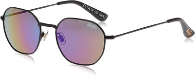 Superdry Super7 004 52 matt black/rainbow mirror