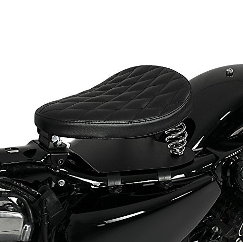 Solo Sitz mit Grundplatte Craftride SG12 schwarz für Kawasaki VN 2000/ Classic, VN 800/ Classic, VN