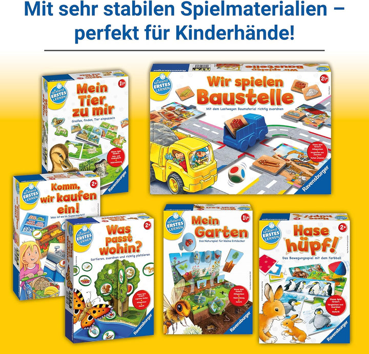 Ravensburger 24731 - Mein Tier zu Mir - Puzzelspiel für die Kleinen - Spiel für Kinder ab 1 und 1/2